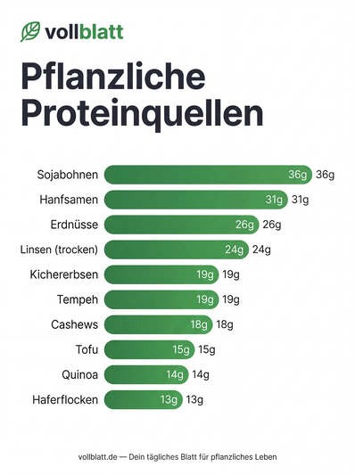 Vorschau: Pflanzliche Proteinquellen